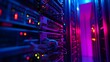 © Heng Heng - AI Stock - Redundant Networking Equipment for Reliable and Efficient Data Center Ensuring Continuous Uptime and Fault Tolerant Connectivity for Enterprise Level IT Infrastructure