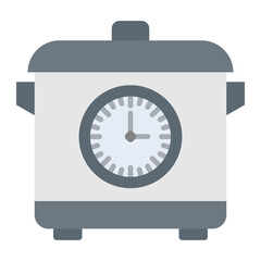 Wall Mural - Timer Icon