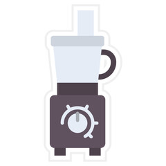 Sticker - Food processor Icon