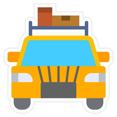 Sticker - Taxi Icon