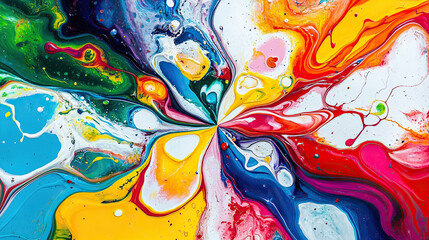 Wall Mural - Abstract colorful background