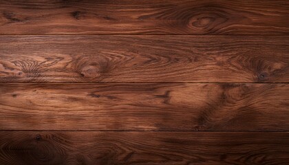 Wall Mural - wood texture background dark tone walnut wood table top texture background solid wood top empty desktop