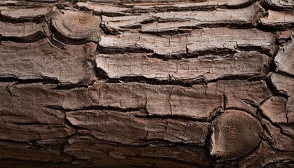 Sticker - tree bark textured background with cracks and rough edges organic rustic texture from nature