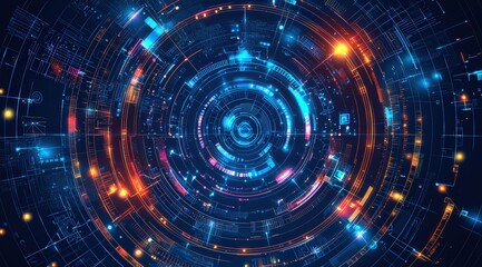 Abstract digital background