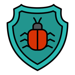 Sticker - Antivirus Icon