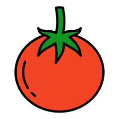 Wall Mural - Tomato Icon