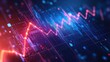 © Matcha_09 - A glowing financial line graph with rising points and a digital background, symbolizing business success.