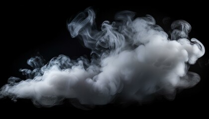 Wall Mural - Realistic dry ice smoke clouds fog overlay perfect for compositing into your shots. Simply drop it in and change its blending mode to screen or add.
