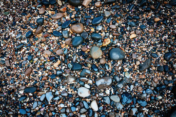 water drops on the rocks