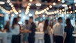 © CaptainMCity - Blurred background. Join our vibrant Networking Event with great lighting and engaging conversations for pros