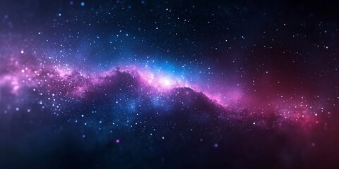 Space nebula and deep space galaxy. Cosmic universe concept. Image for poster, backdrop, abstract wallpaper and banner with copy space.