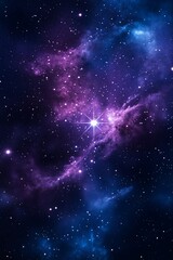 Space nebula and deep space galaxy. Cosmic universe concept. Image for poster, backdrop, abstract wallpaper and banner with copy space.