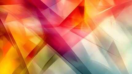 Leinwandbilder - Abstract background with overlapping translucent shapes and layered colors, creating depth and dimension with a modern and sophisticated look