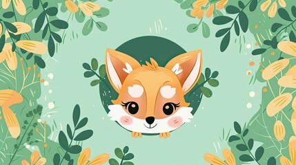 Poster - Cute little fox