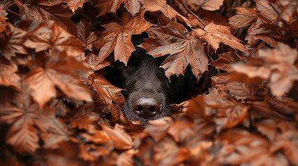 Wall Mural - A dog's nose 