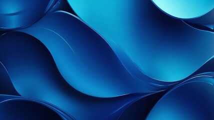 abstract background with waves, An abstract image featuring smooth,Abstract blue waves with layered textures creating a dynamic visual effect.