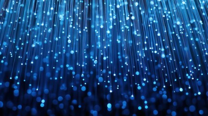 Wall Mural - Abstract Fiber Optic Lights