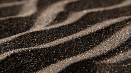 Fine sand grains with subtle shadows