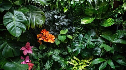 Wall Mural - Ornamental plants popular today. Generative AI