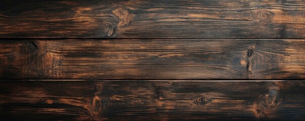 Poster - Dark wood background, wooden texture, and brown wood