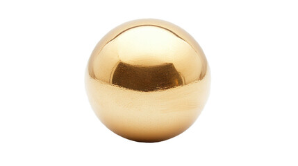 Wall Mural - Shiny gold sphere, Perfect for vibrant visuals