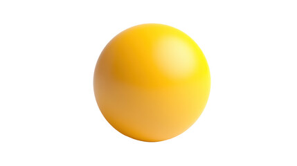 Wall Mural - Shiny yellow sphere, Perfect for vibrant visuals