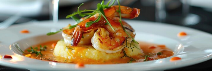 Poster - Savory Shrimp and Grits Starter