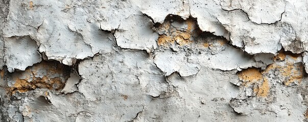 Wall Mural - Abstract grunge white concrete wall