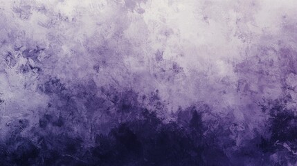 Wall Mural - Abstract textured background in shades of purple and white, featuring a dramatic gradient and a rough, distressed surface