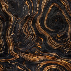 Sticker - Luxurious macassar ebony with bold, dark streaks, suitable for luxury car interiors, luxury wood texture, automotive elegance