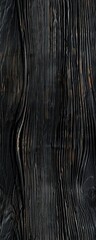 Wall Mural - Fine ebony wood with deep black tones and subtle grain, ideal for luxury piano finishes, luxury wood texture, musical refinement