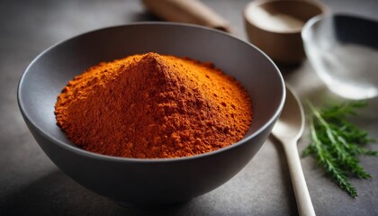 Poster - Paprika in a bowl , healthy eating