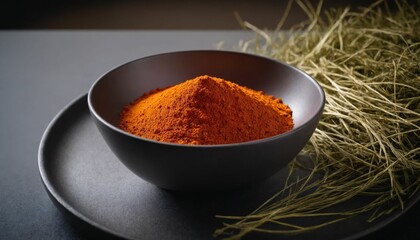 Wall Mural - Paprika in a bowl , healthy eating