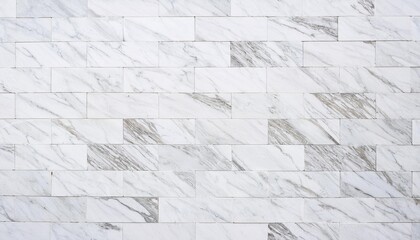 Wall Mural - white marble wall texture for background