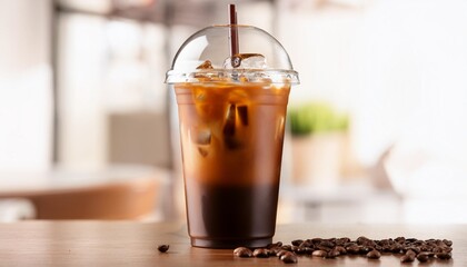 cup of iced coffee