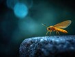 © 2haq - Firefly isolated on metal background