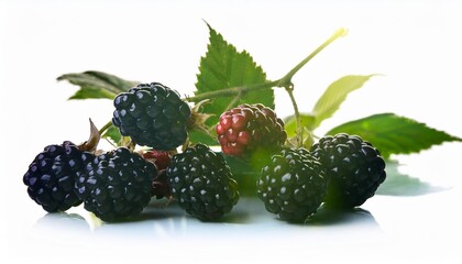 Wall Mural - fruit of the blackberry