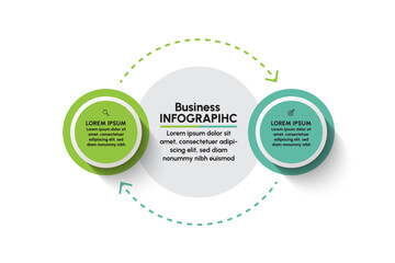 Wall Mural - business data visualization. timeline infographic icons designed for abstract background template mi