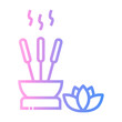 © darwin - balines incense Line Gradient Icon
