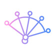 © darwin - balinese fan  Line Gradient Icon