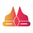 © darwin - balinese hat Gradient icon
