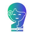 © darwin - balinese woman Gradient icon