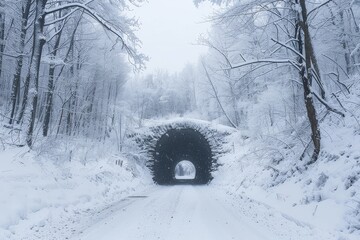 Poster - Winter Wonderland Tunnel