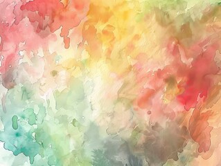 Abstract Watercolor Canvas Backdrop