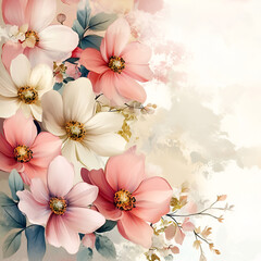 Wall Mural - Flowers