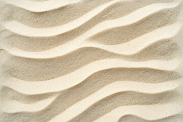 Wall Mural - background of beige beach sand with natural pattern, ai