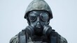 © DonChanu - Soldier Wearing a Gas Mask for Protection