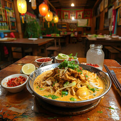 Khao Soi a Northern Thai inspired noodle dish