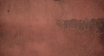 Wall Mural - Un vieux grunge peint avec des fissures et des rayures, une texture grunge rose floue tachée, un fond aquarelle rose effet encre rose	