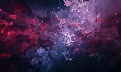 Wall Mural - abstract cosmic nebula